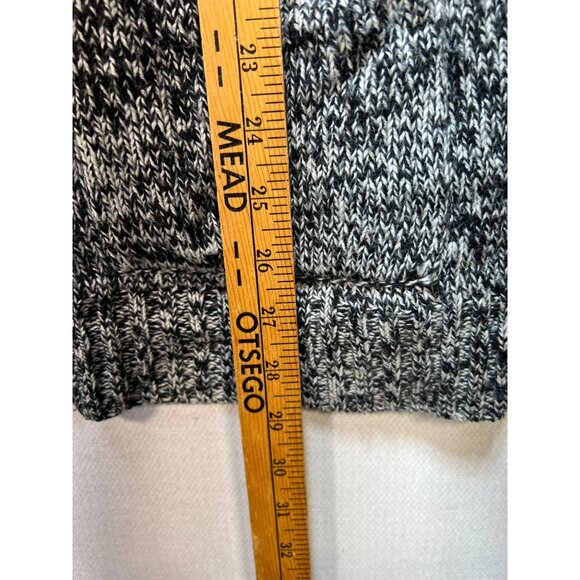 Eddie Bauer Women's Full Zip Preppy Wool Sweater Knit Size XL Gray Pockets - Picture 8 of 11